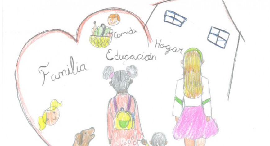 EL OBSERVATORIO DE LA INFANCIA SELECCIONA DIBUJOS DE L@S MENORES DEL CPM “LA CASA”