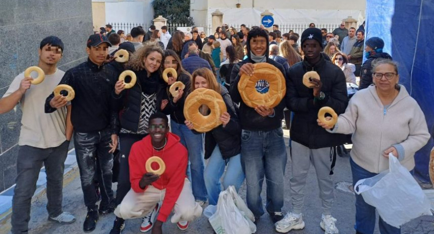 VISITA A LA FIESTA DE LOS ROSCOS EN OLULA DEL RIO