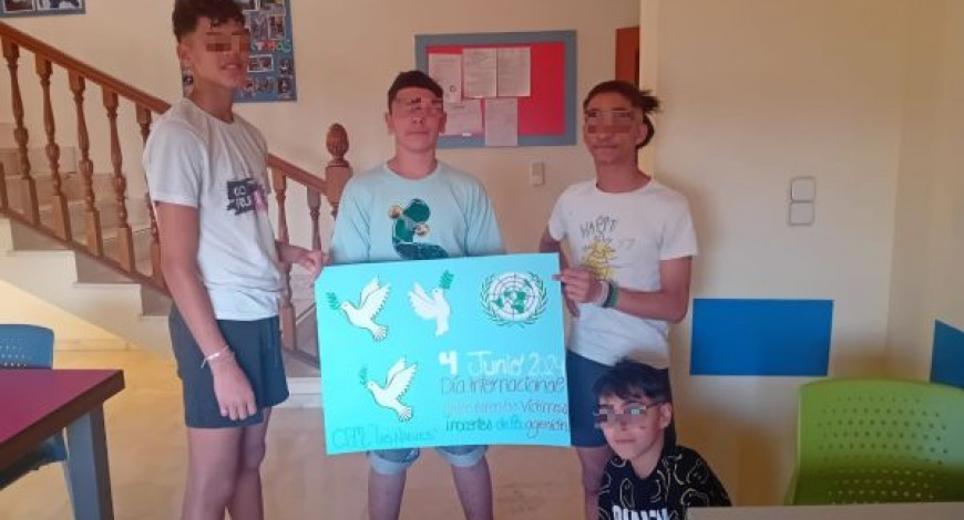 ¡DEJAD A LA INFANCIA EN PAZ!