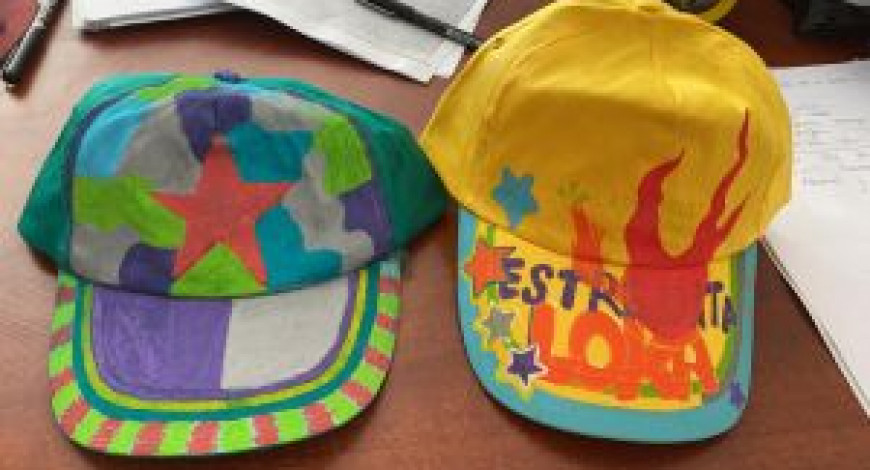 TALLER DE PINTURA DE GORRAS EN 
