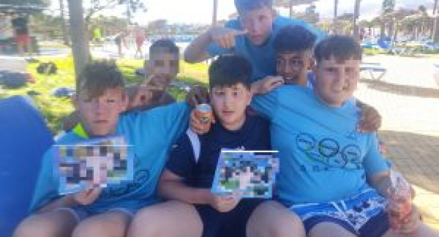 UNA VISITA AL ACUAPARK DE ROQUETAS PARA FESTEJAR EL FIN DE CURSO