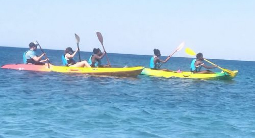 KAYAK EN CABO DE GATA