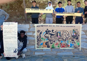 LOS MENORES DE LOS CENTROS DE INTERPRODE DICEN ¡NO AL RACISMO!