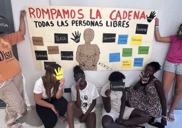 ¡NO A LA TRATA, ROMPE SUS CADENAS!
